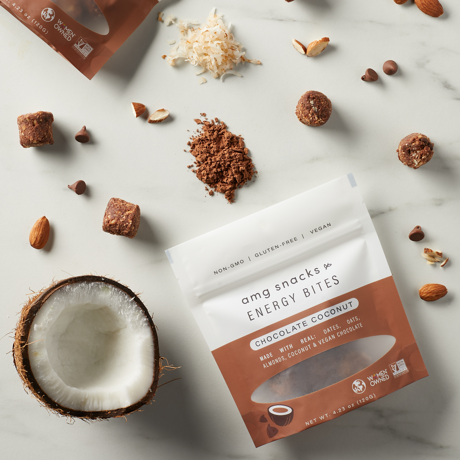 Chocolate Coconut Energy Bites